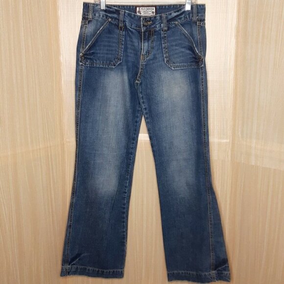 Kali Denim Flare Jeans Size 11 - Picture 3 of 7